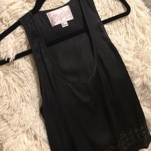 Rory Beca x Forever 21 Embellished Star Trim Tank